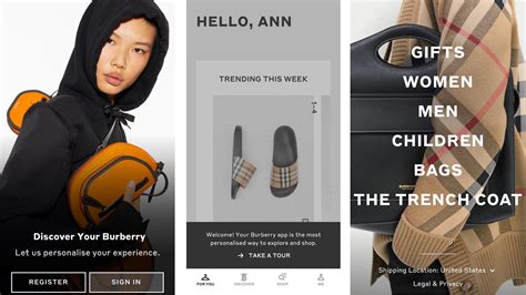 burberry et le digital|Burberry mobile marketing.